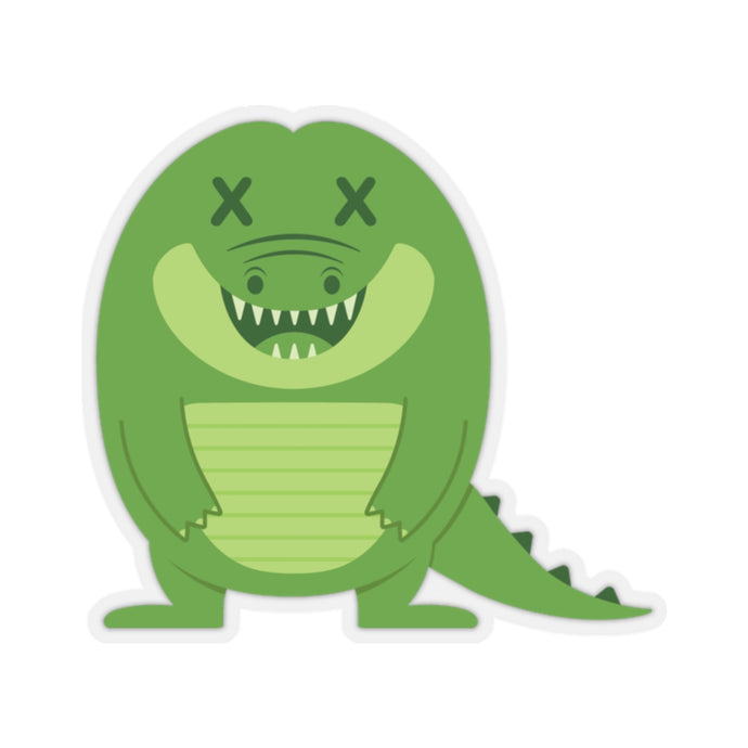 Deadimals Alligator Sticker
