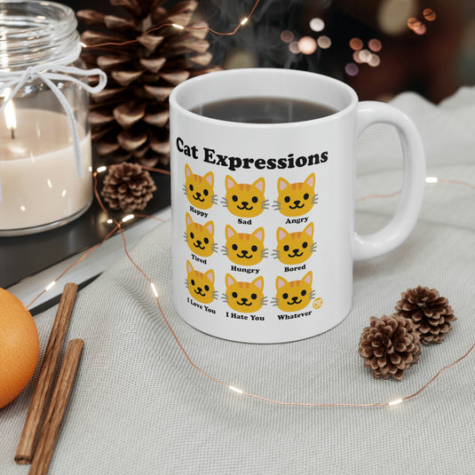 Cat Expressions Mug