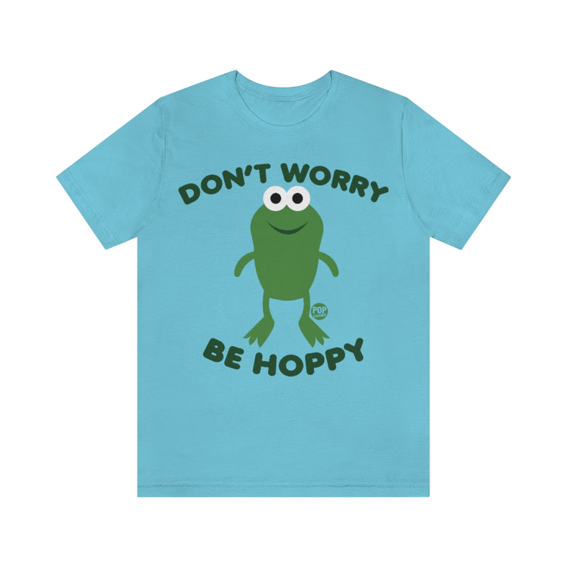 Load image into Gallery viewer, Don&#39;t Worry Be Hoppy Frog Unisex Tee
