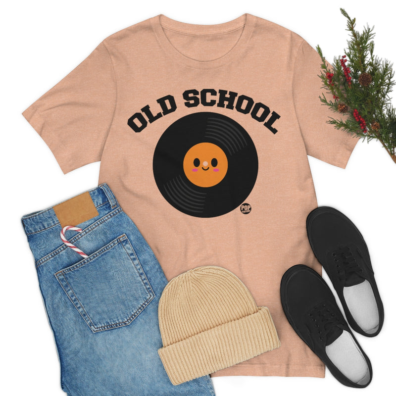 Load image into Gallery viewer, Old School Record Unisex Tee
