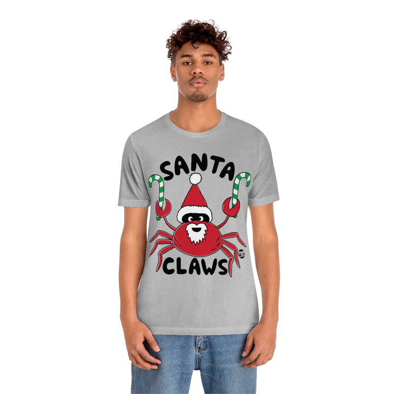 Load image into Gallery viewer, Santa Claws Crab Unisex Tee
