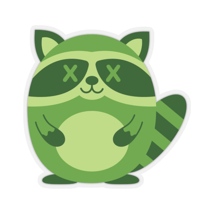 Deadimals Raccoon Sticker