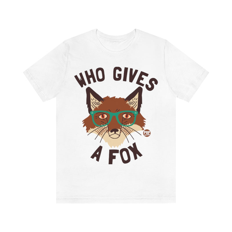 Load image into Gallery viewer, Who Give A Fox Unisex Tee
