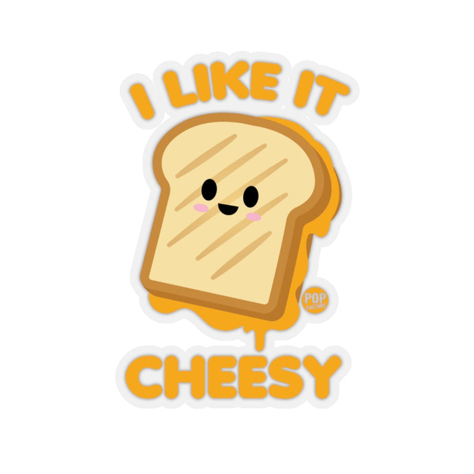 I Like It Cheesy Grilled Cheese Sticker