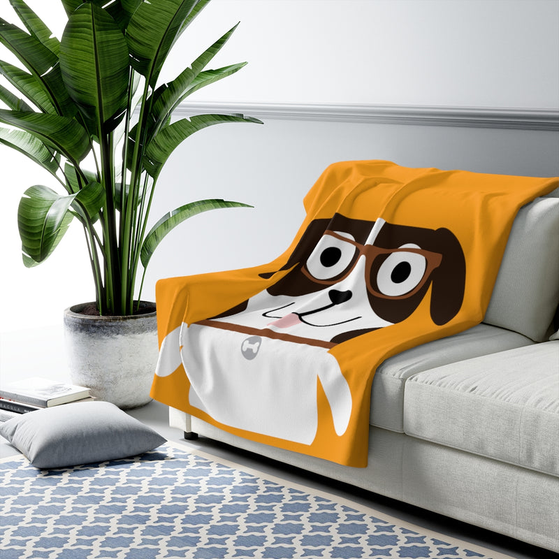 Load image into Gallery viewer, Bow Wow Meow Saint Bernard Blanket
