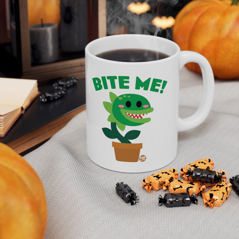 Load image into Gallery viewer, Bite Me Venus Fly Trap Mug
