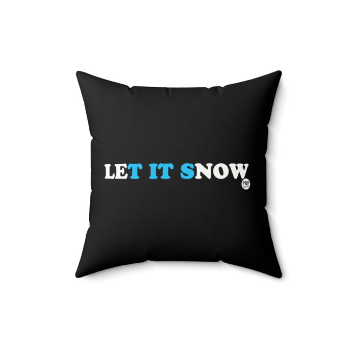 Let It Snow Tits Pillow