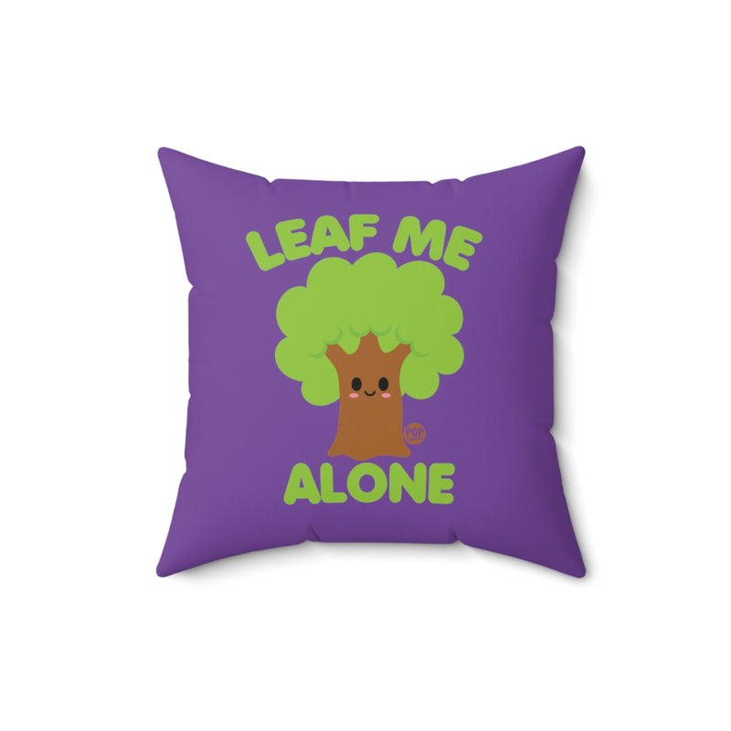 Load image into Gallery viewer, Leaf Me Alone Tree Pillow
