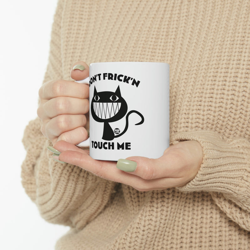 Load image into Gallery viewer, Don&#39;t Touch Me Cat Mug
