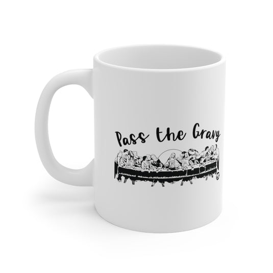 Pass The Gravy Last Supper Mug