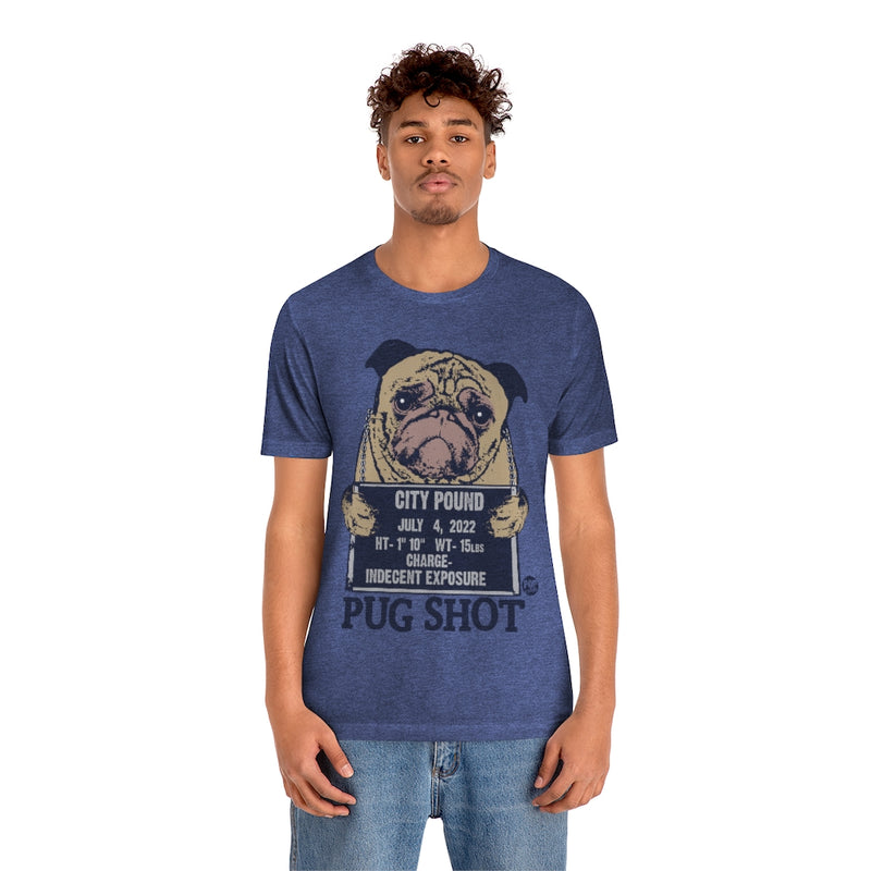 Load image into Gallery viewer, Pug Shot City Pound Unisex Tee
