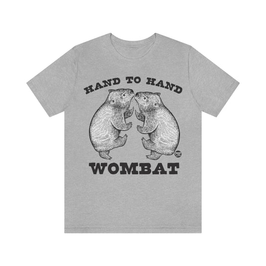 Hand To Hand Wombat Unisex Tee