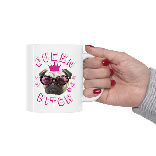 Queen Bitch Pug Mug