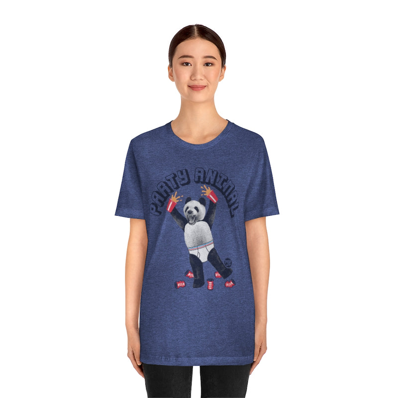 Load image into Gallery viewer, Party Animal Panda Unisex Tee

