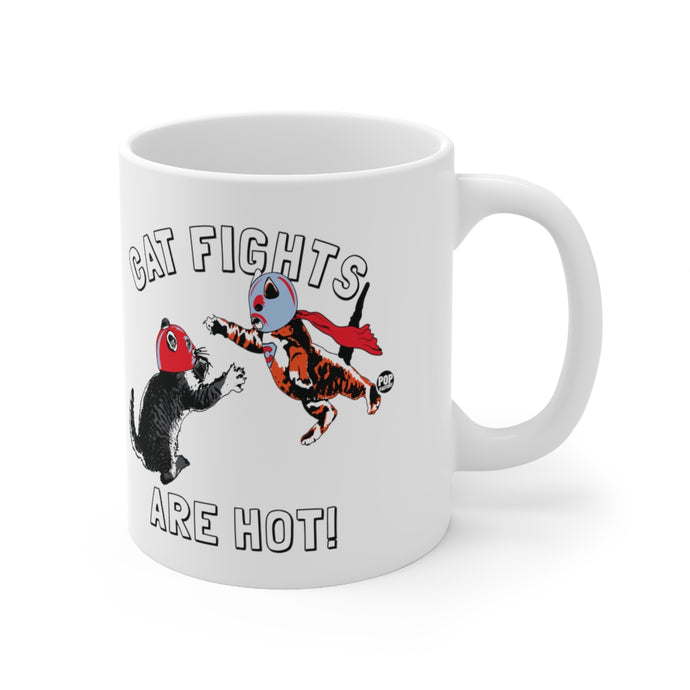 Cat Fights Are Hot Mug