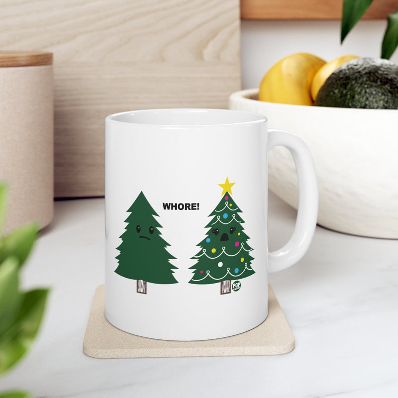 Load image into Gallery viewer, Xmas Tree Whore Mug
