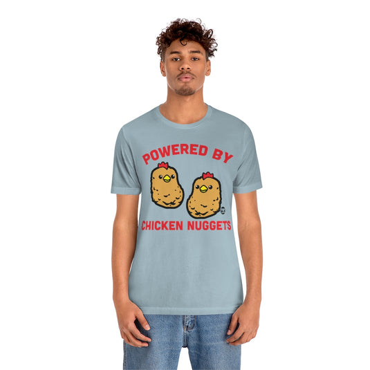 Powered By Chicken Nuggets Unisex Tee