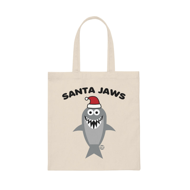 Load image into Gallery viewer, Santa Jaws Shark Tote
