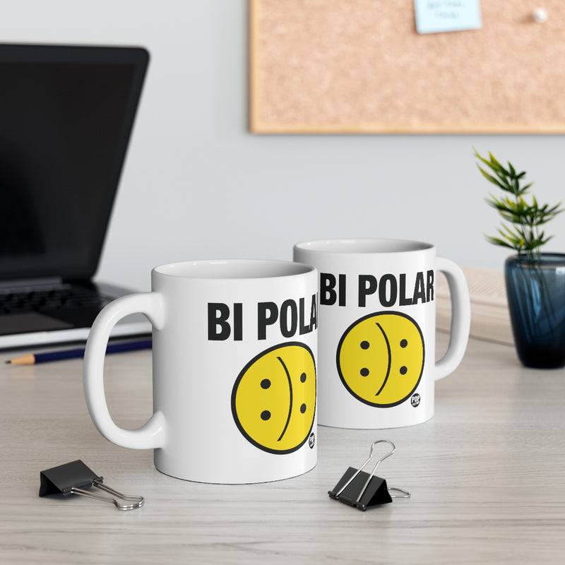 Load image into Gallery viewer, Bi Polar Smiley Mug
