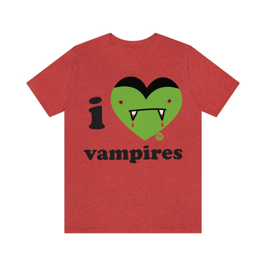 I Love Vampires Unisex Tee