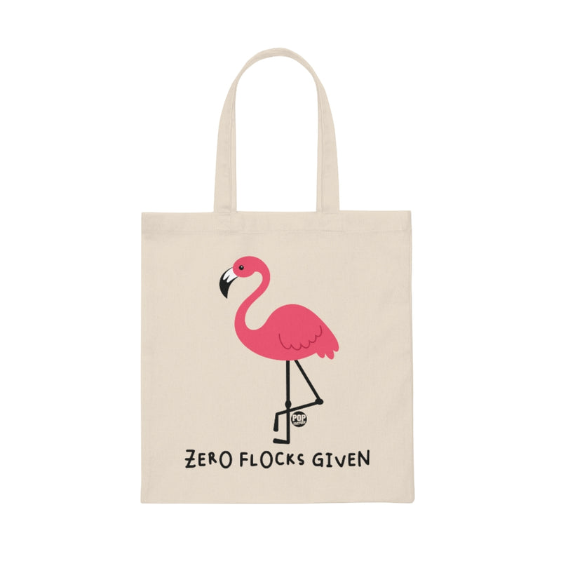 Load image into Gallery viewer, Zero Flocks Given Flamingo Tote
