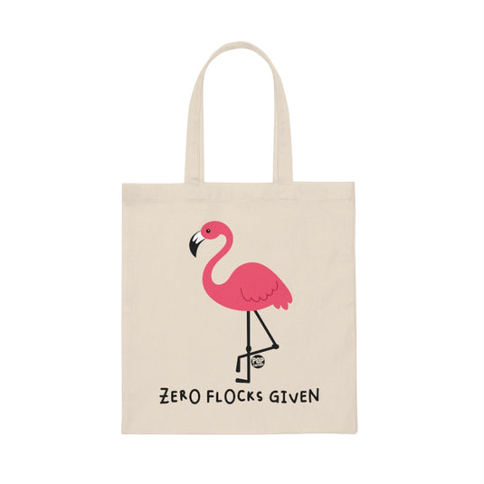 Zero Flocks Given Flamingo Tote