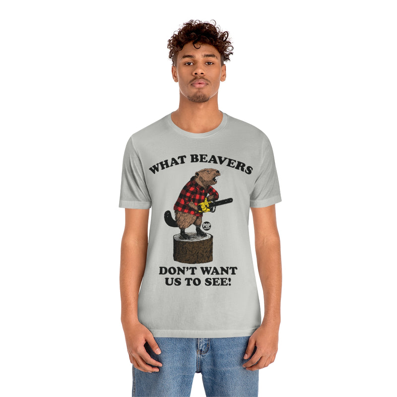 Load image into Gallery viewer, Beaver Chainsaw Unisex Tee
