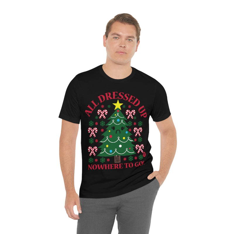 Load image into Gallery viewer, All Dressed Up Xmas Tree Unisex Tee
