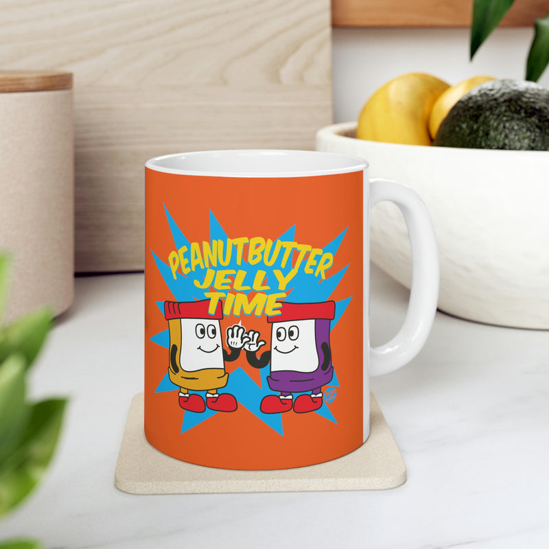 Load image into Gallery viewer, peanut Butter Jelly Time  Coffee Mug
