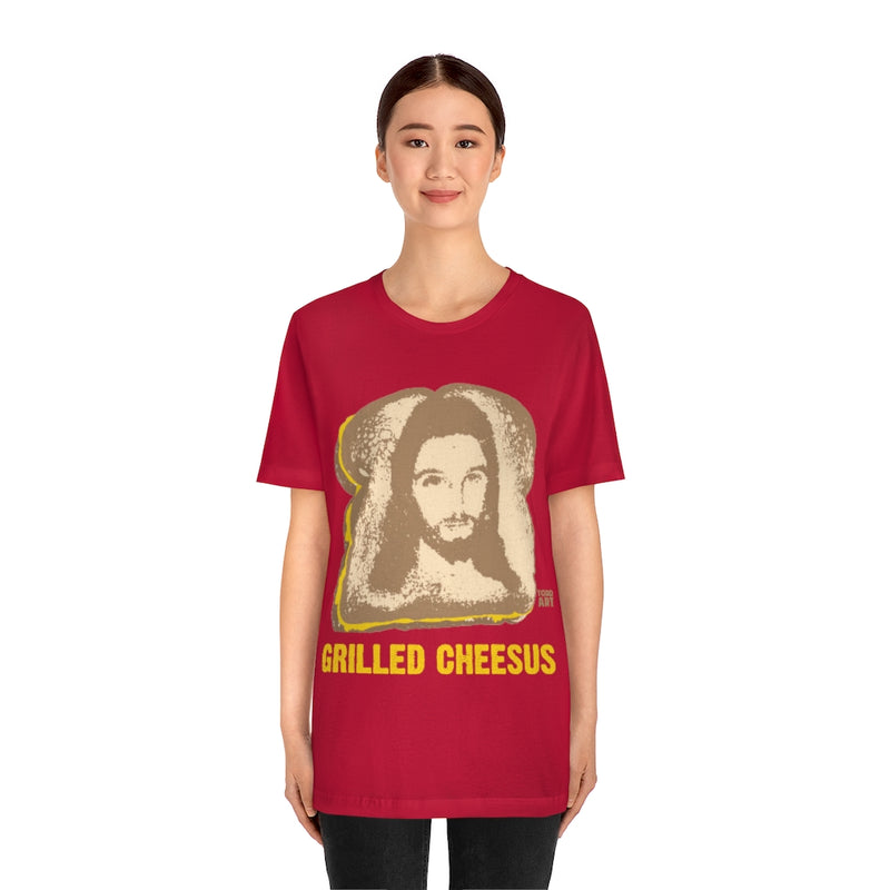Load image into Gallery viewer, Grilled Cheesus Unisex Tee
