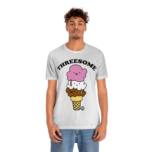 Threesome Icecream Unisex Tee