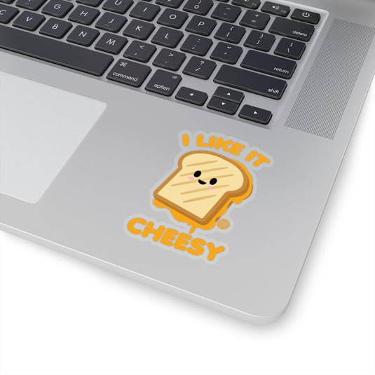 I Like It Cheesy Grilled Cheese Sticker