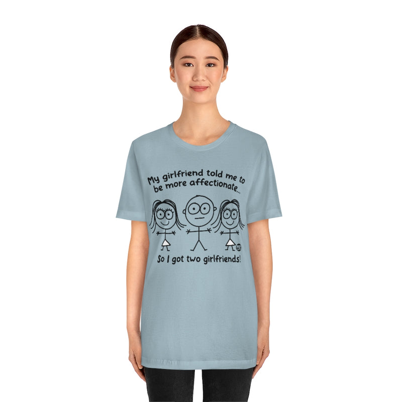 Load image into Gallery viewer, Two Girlfriends Boy Unisex Tee
