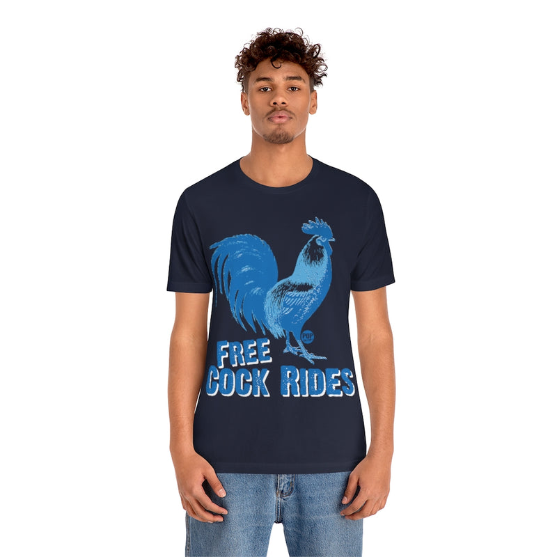 Load image into Gallery viewer, Free Cock Rides Unisex Tee
