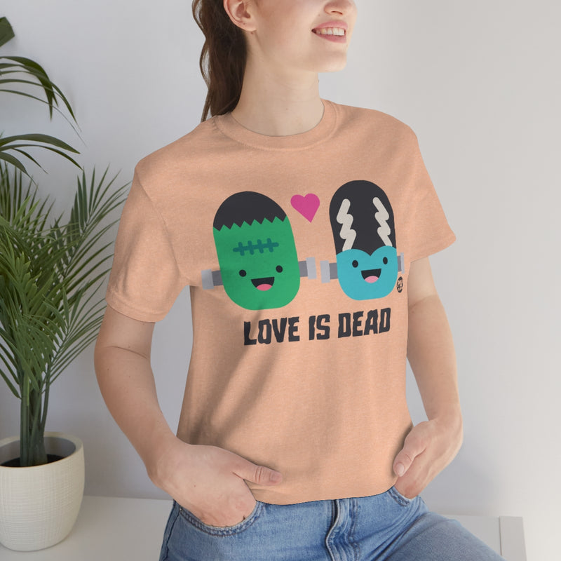 Load image into Gallery viewer, Love Is Dead Frankenstein Unisex Tee
