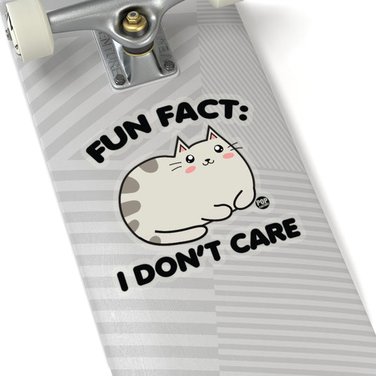 Fun Fact Cat Sticker