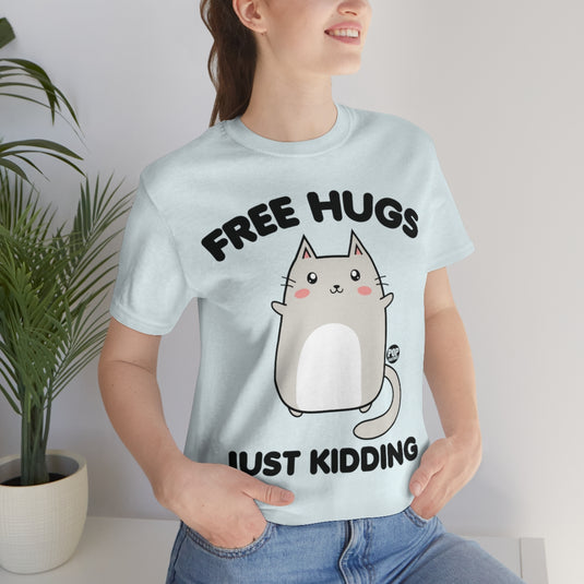 Free Hugs Cat Unisex Tee