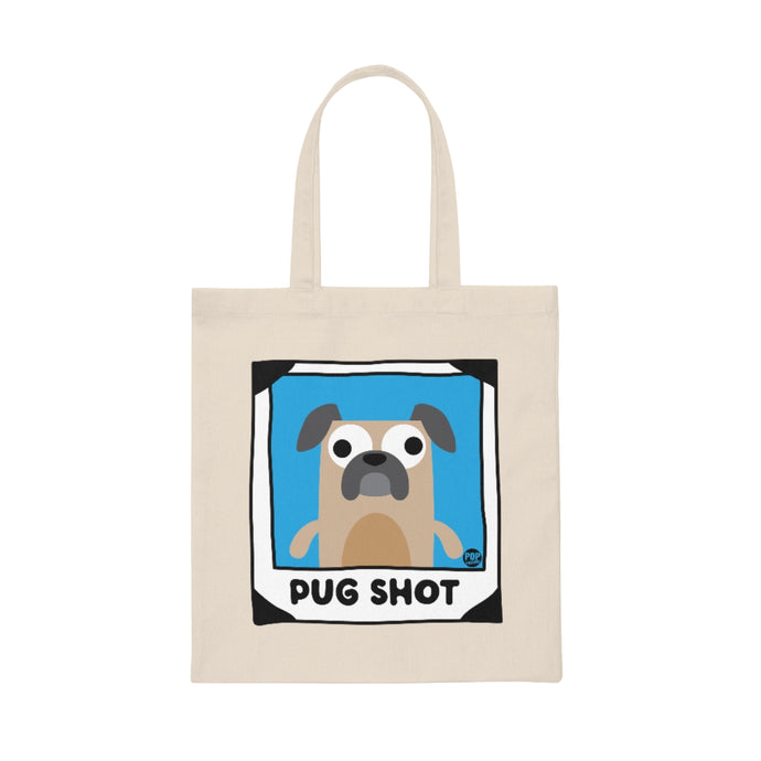 Pug Shot Pug Tote