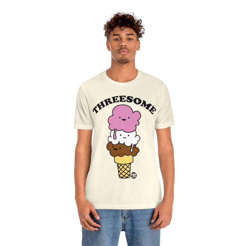 Load image into Gallery viewer, Threesome Icecream Unisex Tee
