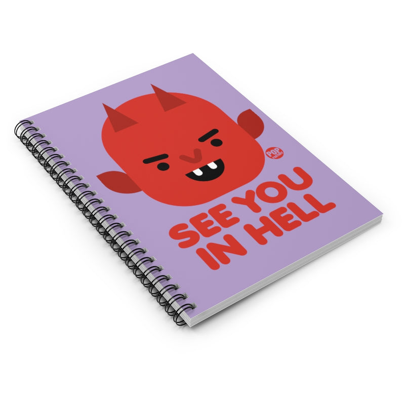 Load image into Gallery viewer, See You In Hell Devil Notebook
