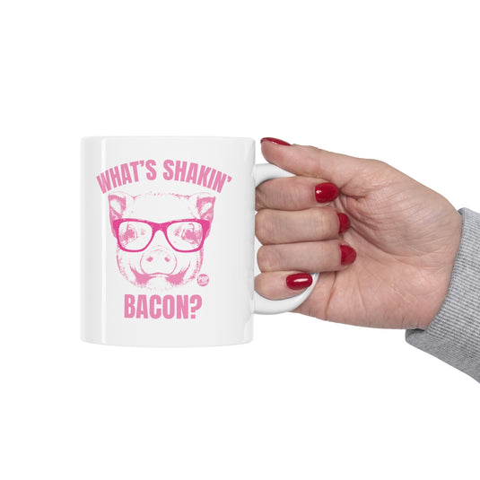What's Shakin Bacon Pig Mug