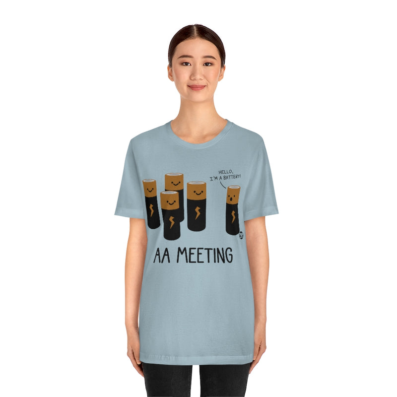 Load image into Gallery viewer, AA Meeting Unisex Tee
