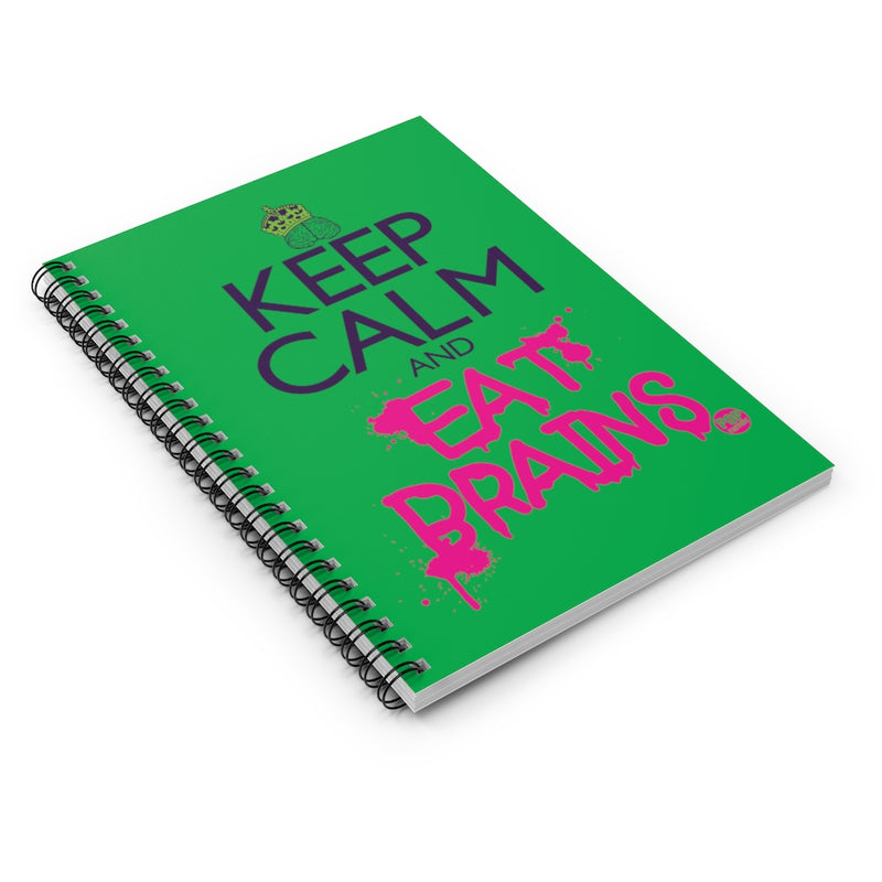 Load image into Gallery viewer, Keep Calm And Eat Brains Notebook
