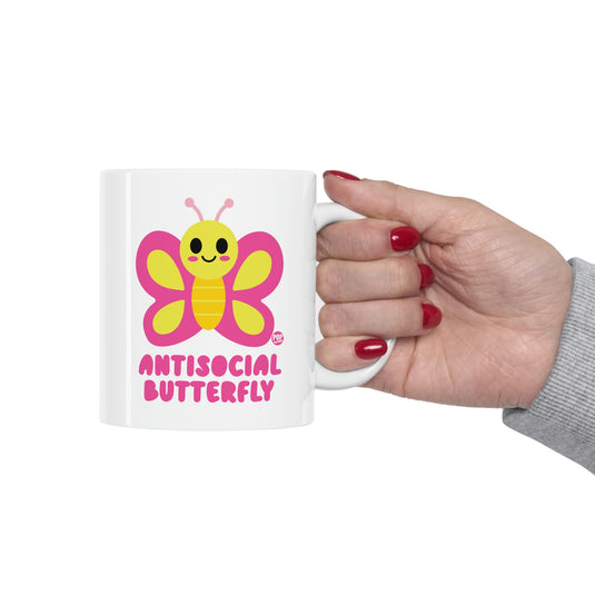Antisocial Butterfly Mug