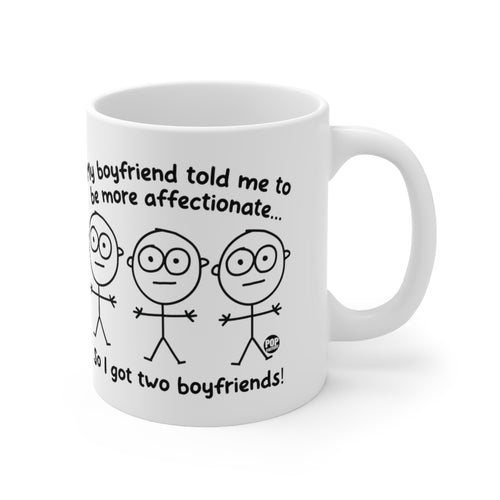 Two Boyfriends Boy Mug