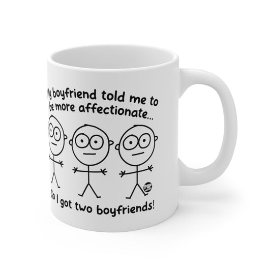 Two Boyfriends Boy Mug