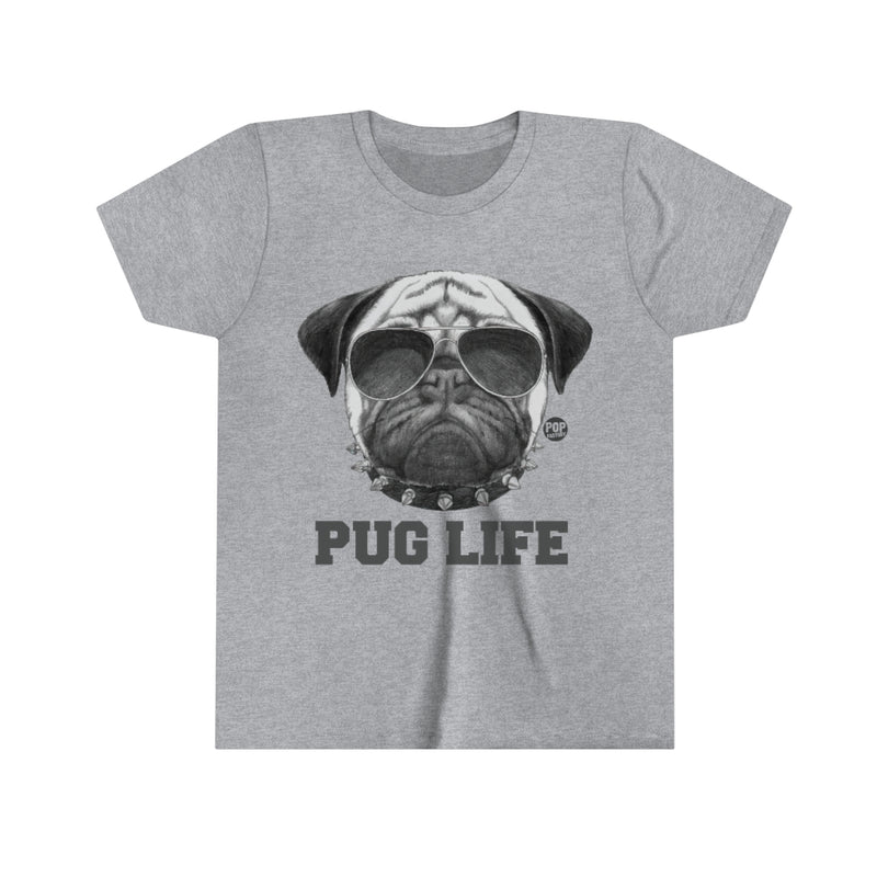 Load image into Gallery viewer, Pug Life #2 Youth Short Sleeve Tee
