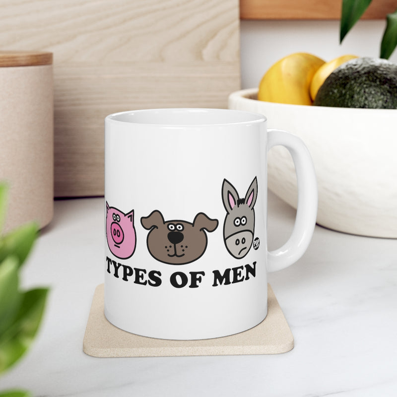 Load image into Gallery viewer, Types Of Men Pig Dog Ass Mug
