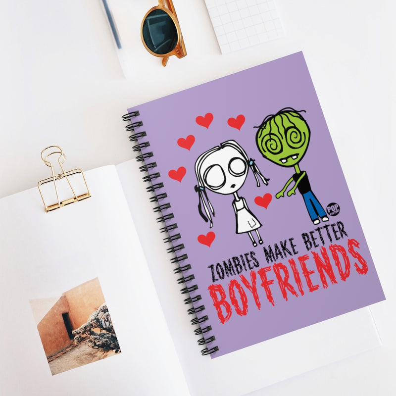 Load image into Gallery viewer, Eve L - Zombies Better Boyfriends Notebook
