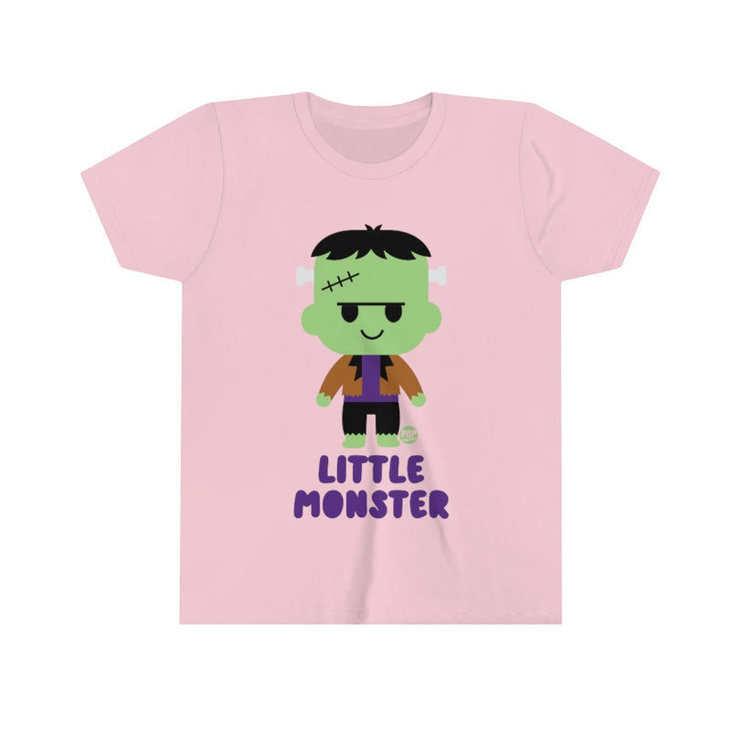Load image into Gallery viewer, Little Monster Frankenstein Youth Short Sleeve Tee
